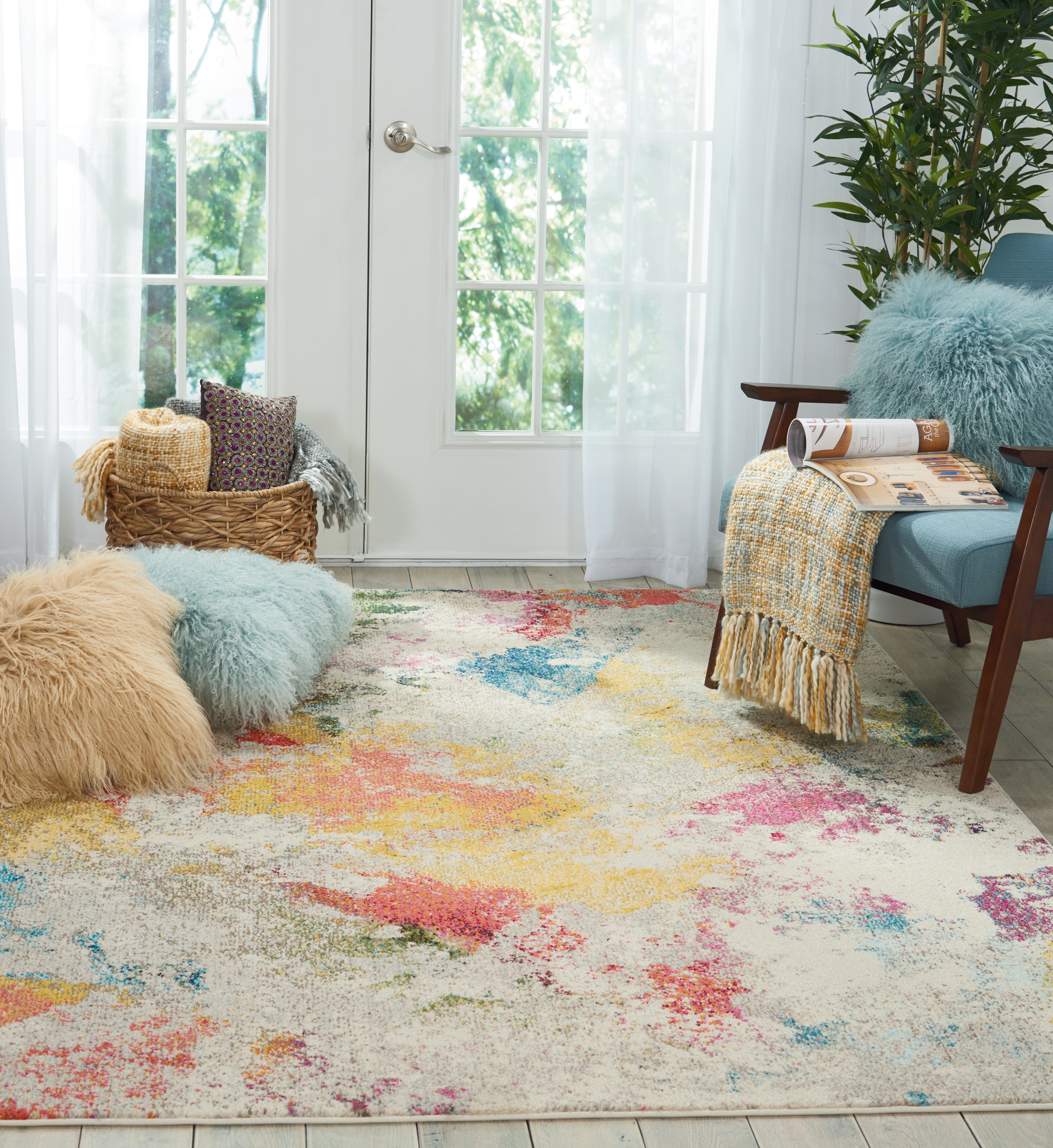 Nourison Celestial CES12 Ivory Multicolour Rug